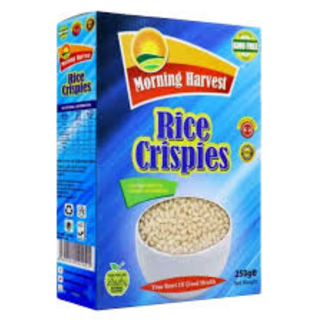 MORNING HARVEST RICE CRISPIES 250G BOX